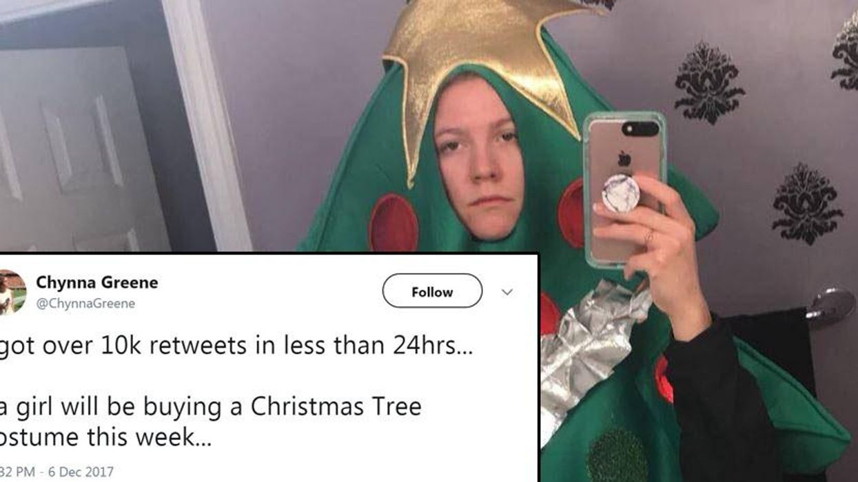 A news reader is doing that Christmas tree challenge too - and it's going to be fantastic