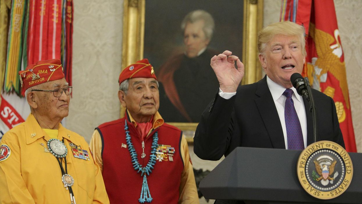 Eric Trump had the worst response to his father’s offensive remarks