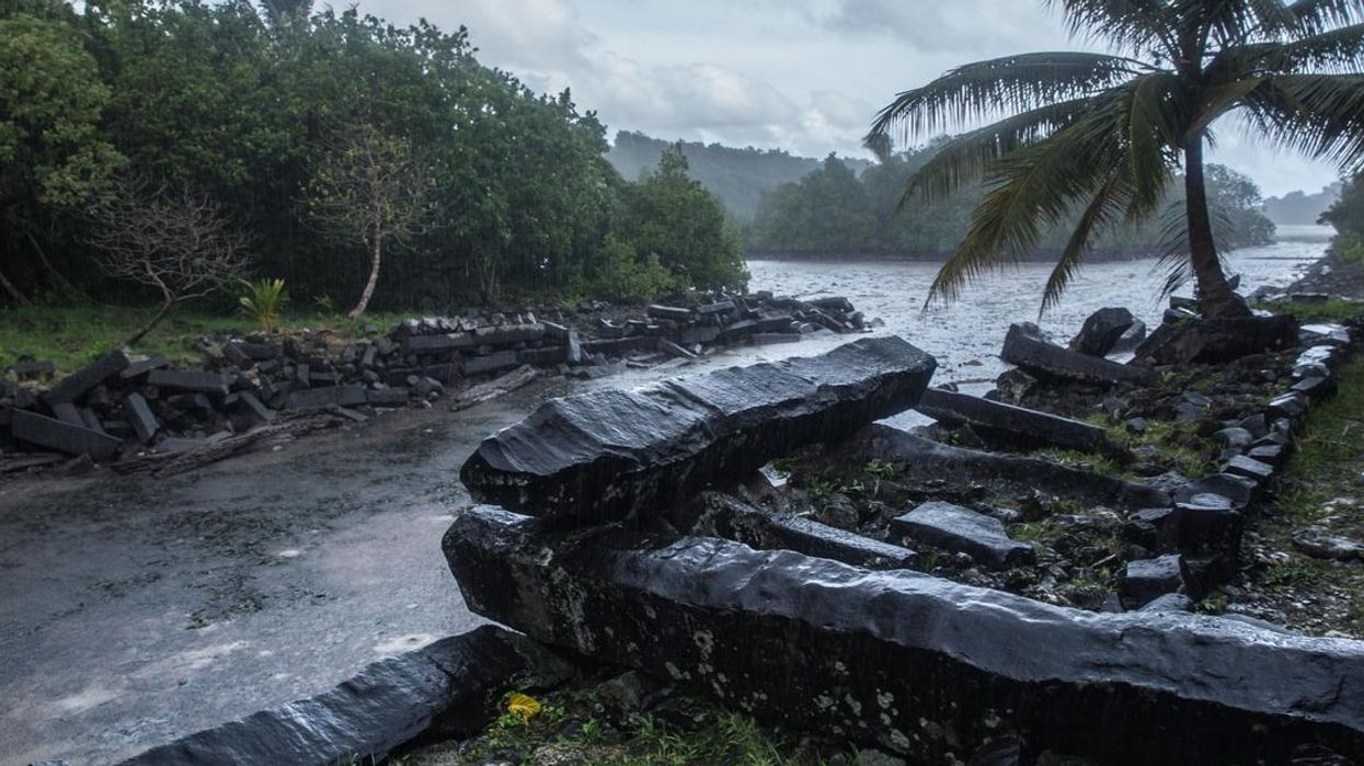 An ancient city has been discovered in the middle of the ocean