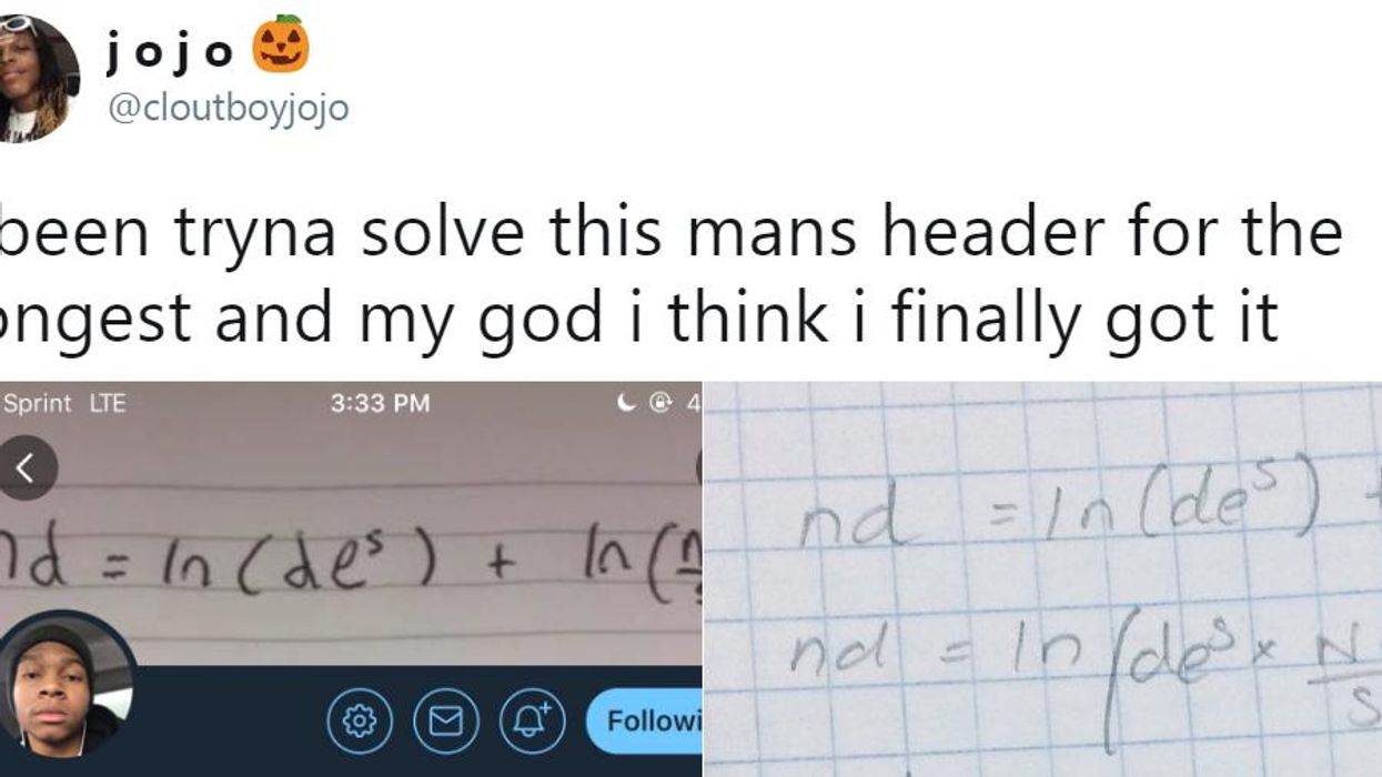 This person tried to solve a maths problem for a year and the result was hilarious