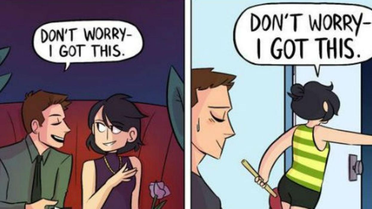 These cartoons perfectly illustrate the difference between lust and love