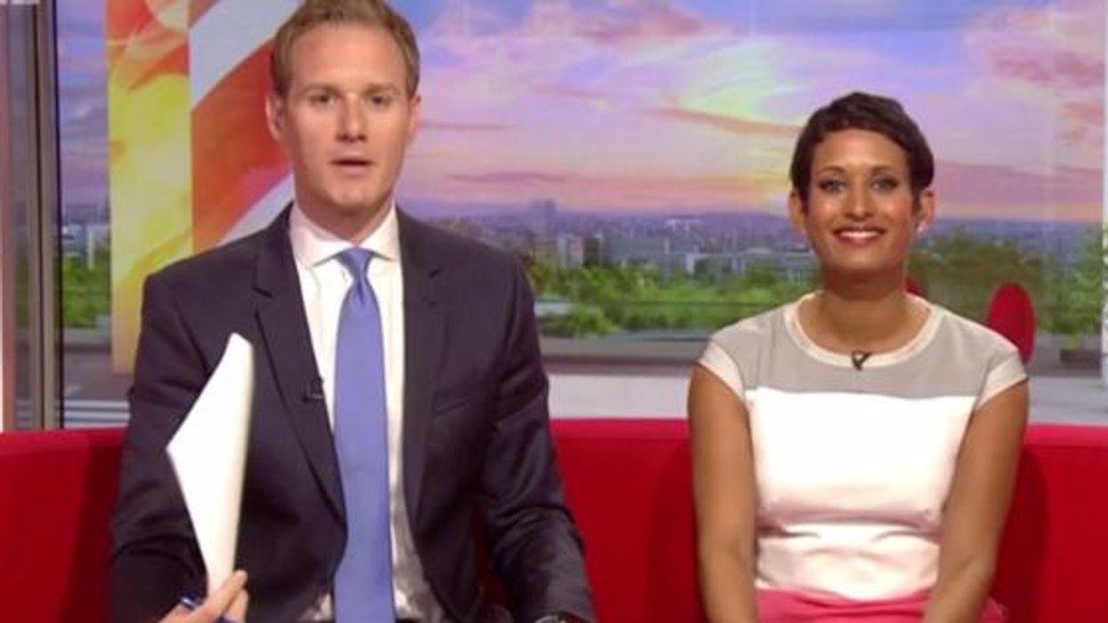 BBC presenter accidentally uses the C word live on air and almost gets away with it
