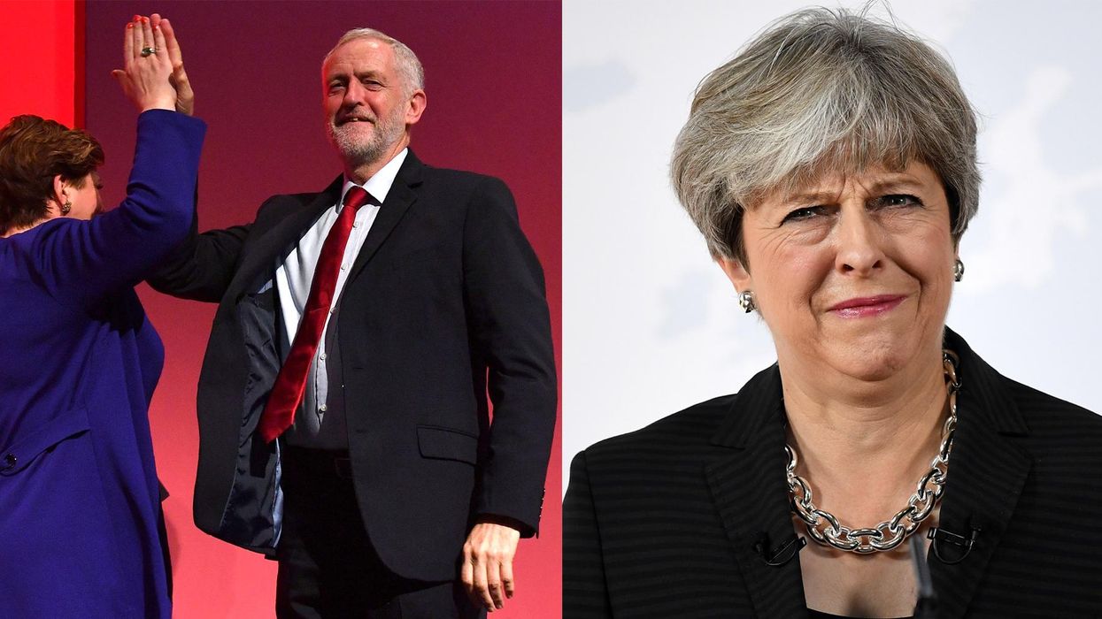Every Theresa May joke you missed from Jeremy Corbyn's speech