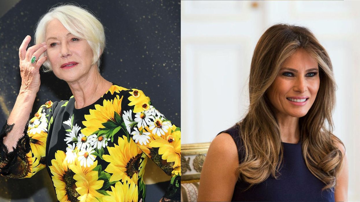 Helen Mirren made an incredibly astute point about Melania Trump
