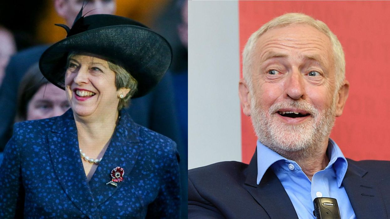 The difference between Theresa May and Jeremy Corbyn in 8 pictures