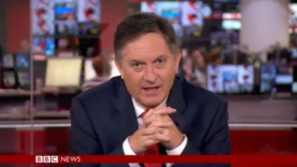 This BBC newsreader really does not care about surfing dogs