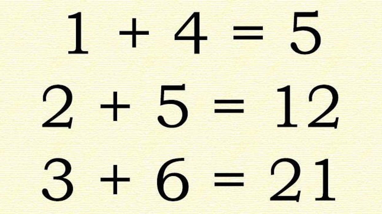 People are freaking out over what looks like a simple maths problem