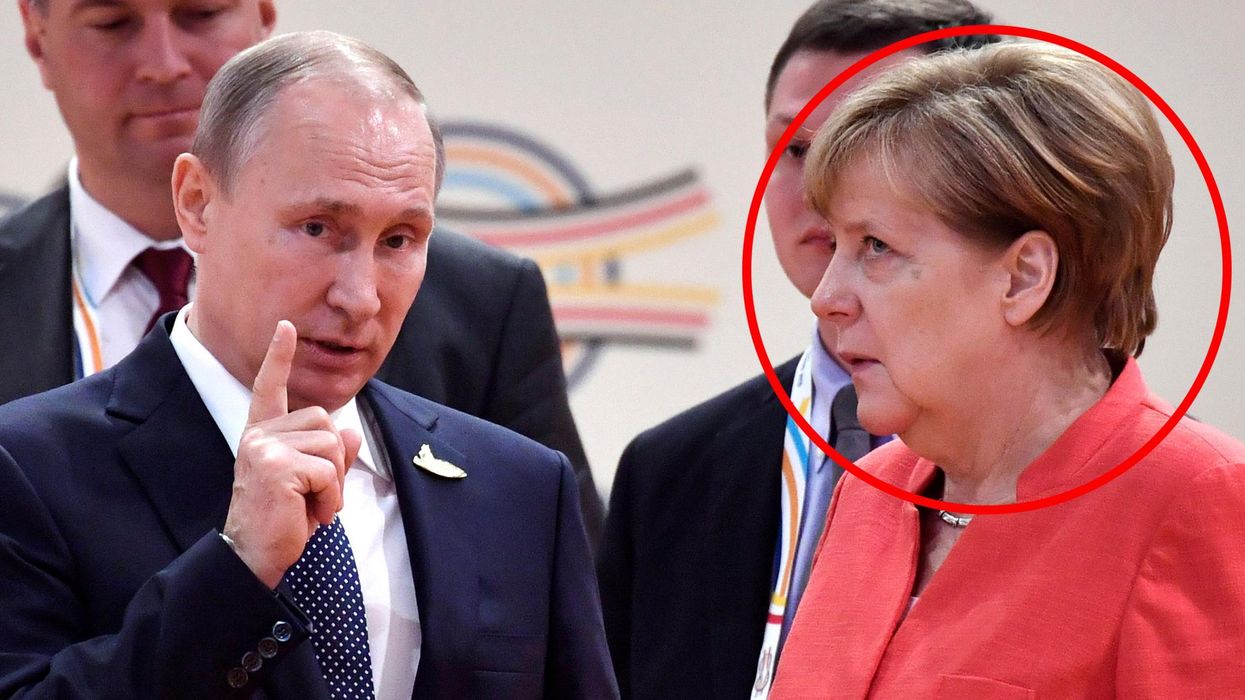 Angela Merkel rolled her eyes at Vladimir Putin and it was everything