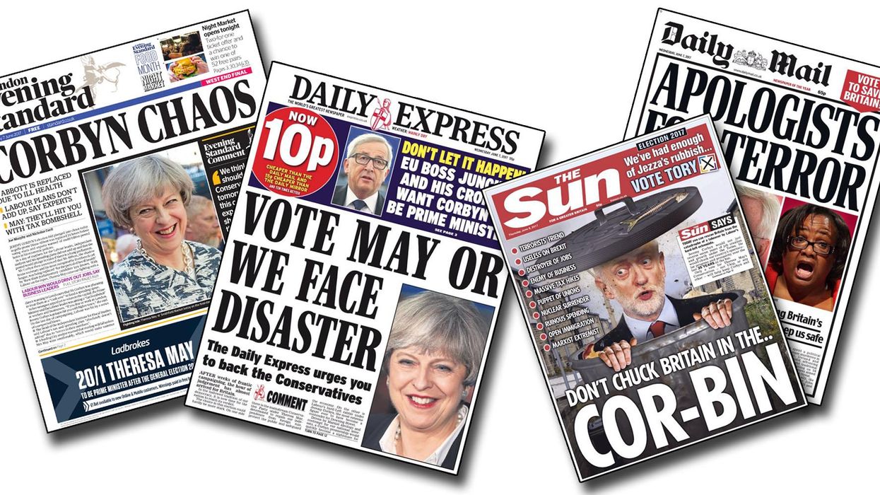 The press were biased against Jeremy Corbyn's Labour in the election, study finds
