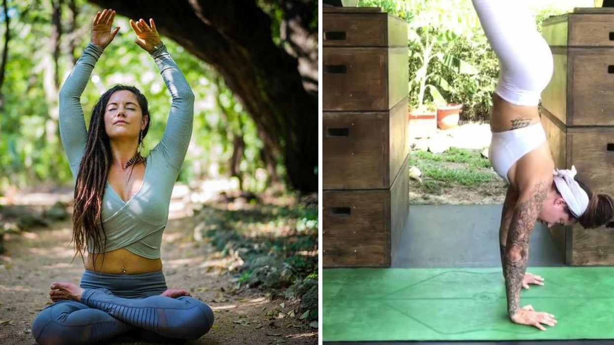 This yoga Instagram star is confronting period stigma brilliantly