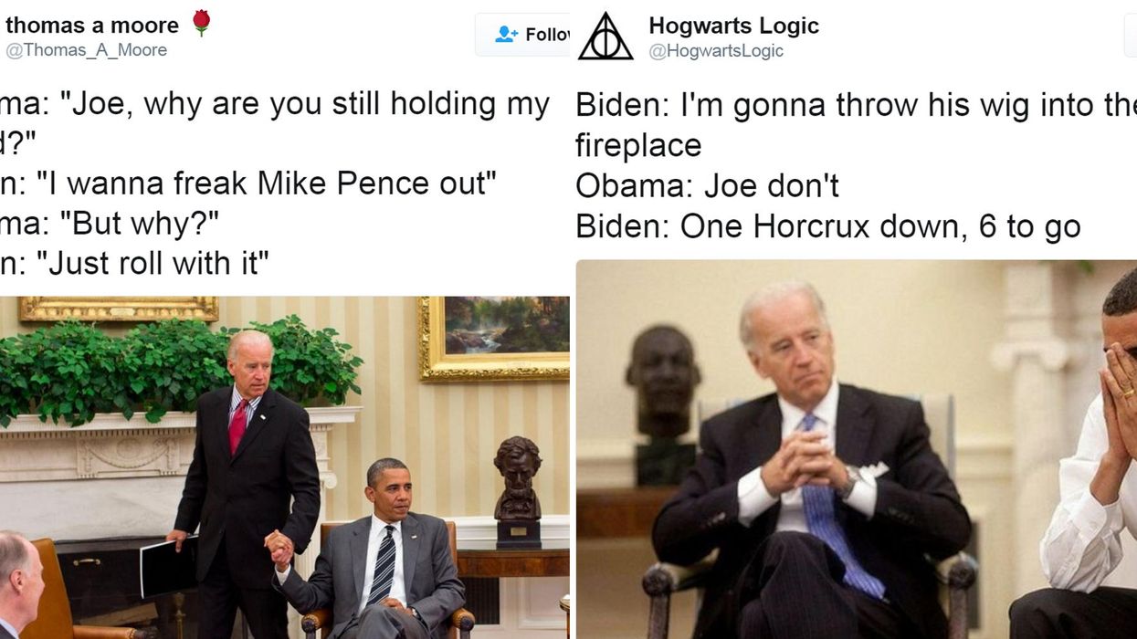 It's been 100 days and we still miss Obama and Biden's bromance