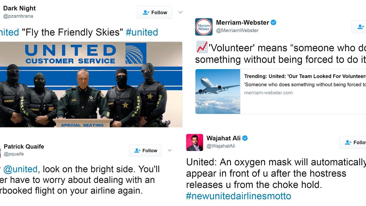 How the world reacted to United Airlines throwing a passenger off their plane