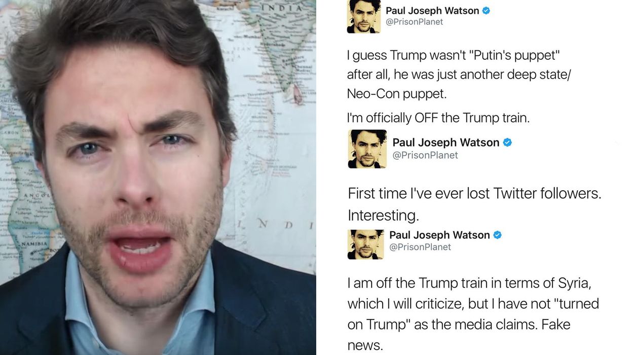Paul Watson turns on Trump, then denies turning on Trump after losing hundreds of followers