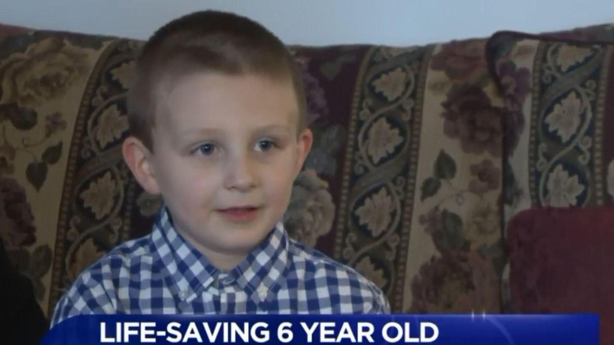 This 6-year-old boy saved a man who was having a massive heart attack