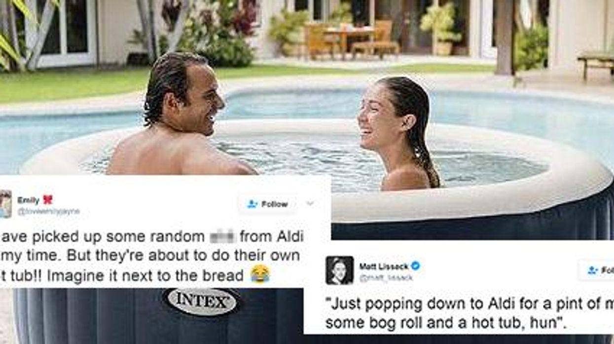 Aldi is selling a budget hot tub