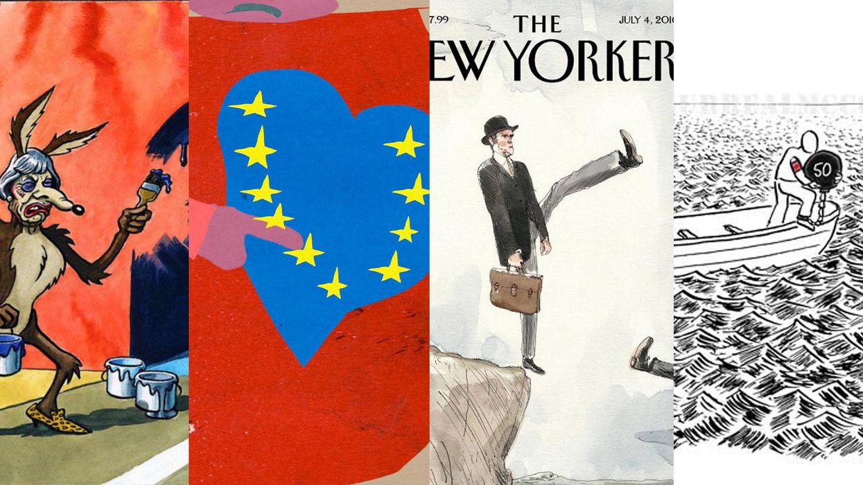 How cartoonists around the world reacted to Brexit