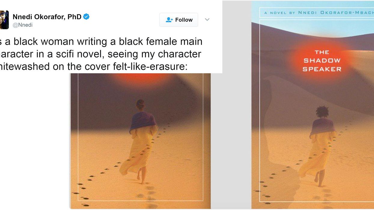 This author exposed whitewashing in publishing with one tweet
