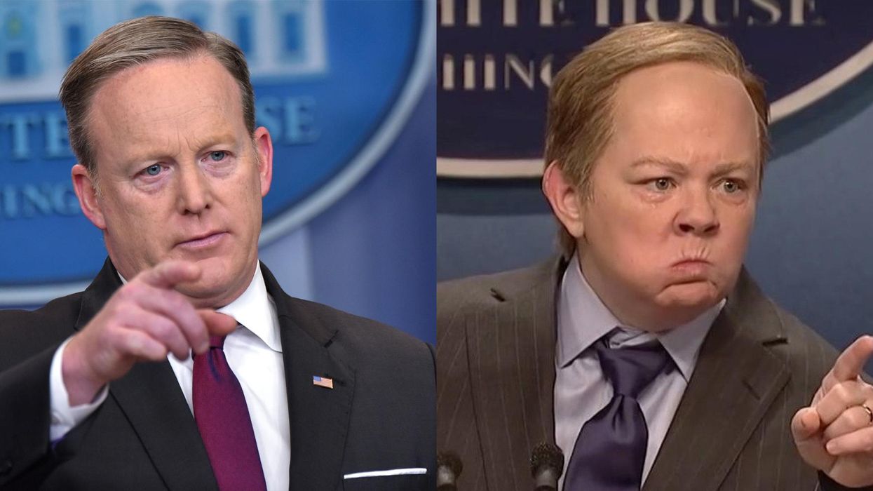 Sean Spicer tried to make an SNL joke and it was painfully awkward