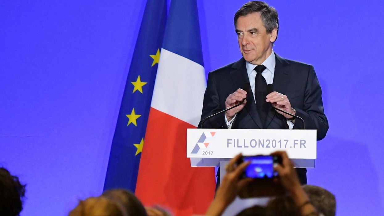 François Fillon said he would stay on in the Presidential race and French Twitter went into meltdown