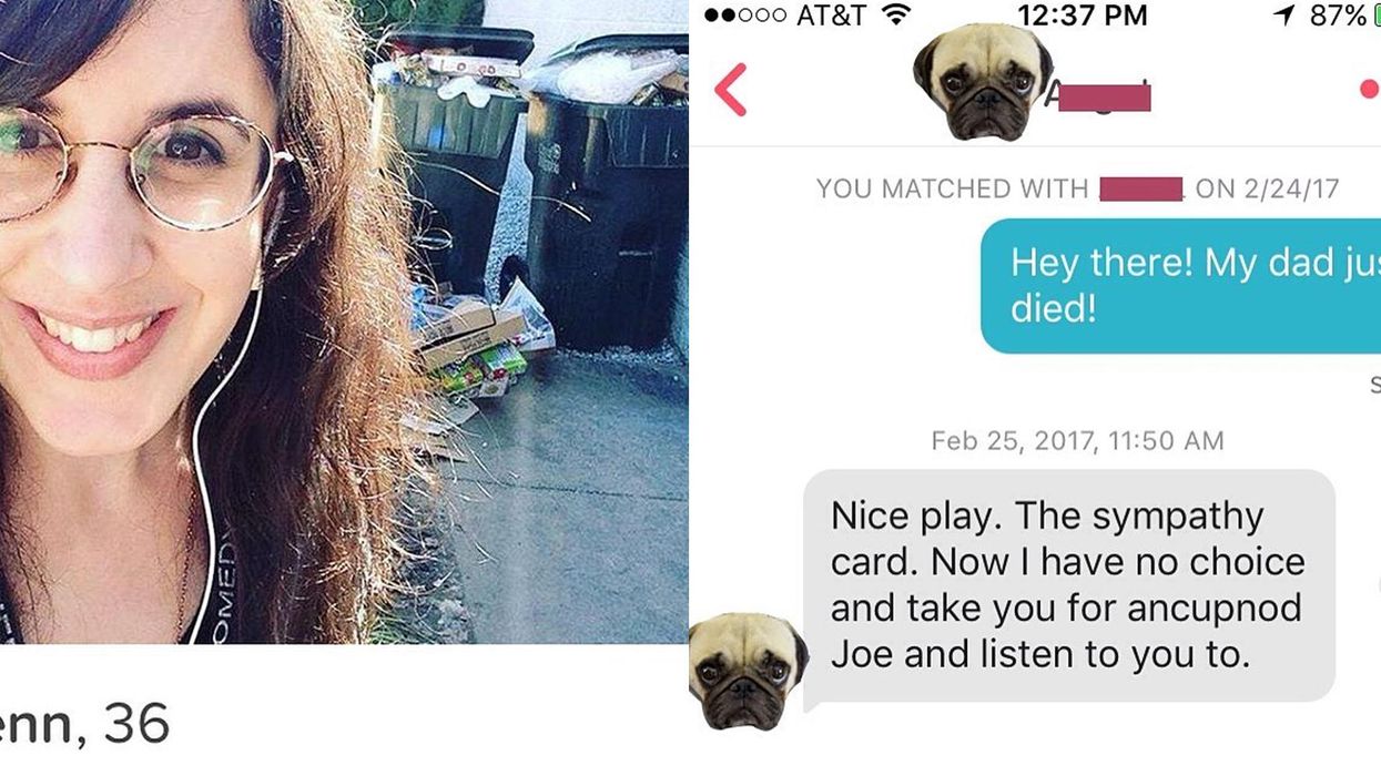 A comedian started a 'DeadDadTinder' Instagram to find out if men actually read her bio