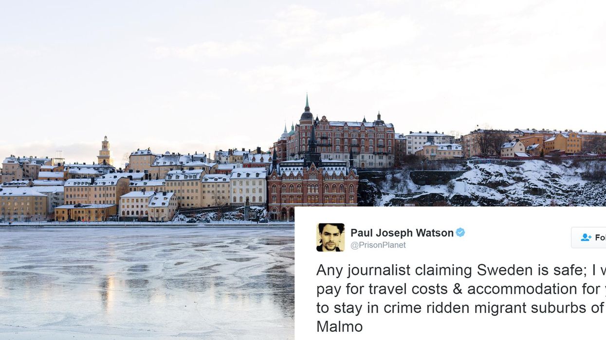This guy offered a free trip for journalists to 'crime ridden' Sweden. Big mistake