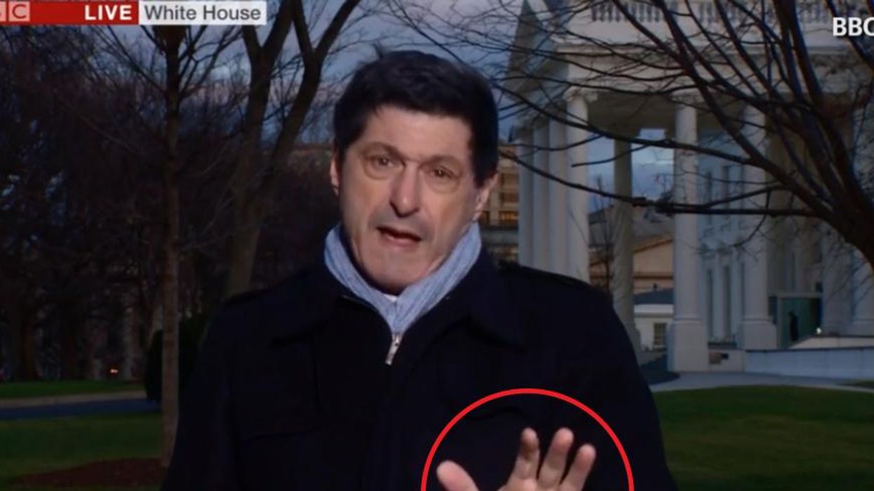 People are extremely confused by this BBC journalist's hands