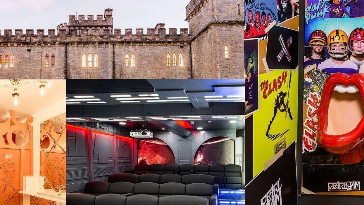A boss converted this castle into the ultimate office for his team
