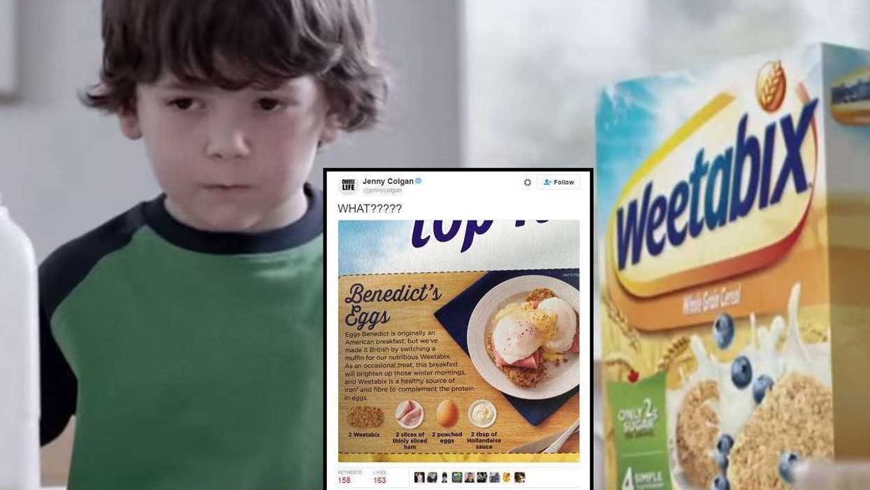 Weetabix have a new breakfast idea… And everyone hates it