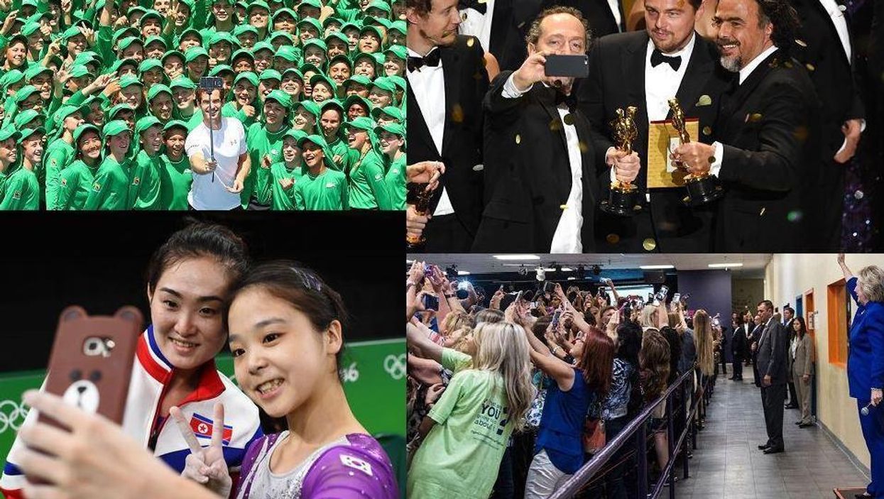14 of the most iconic selfies from 2016