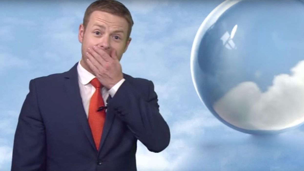 BBC weatherman sick live on air 'morning after the work Christmas party'