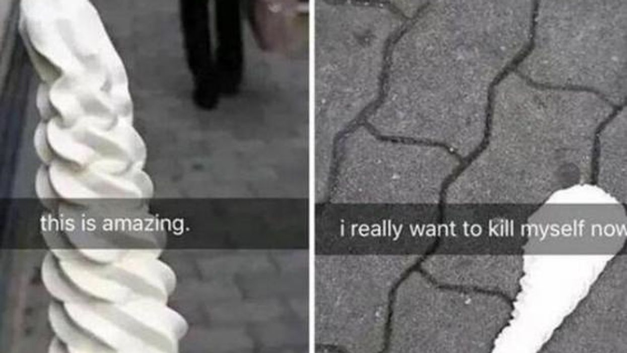 23 people on Snapchat having a way worse day than you