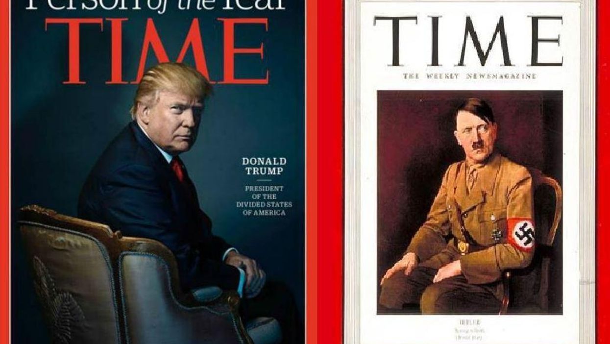Donald Trump was just named Time’s Person of the Year. Hitler once held that title too