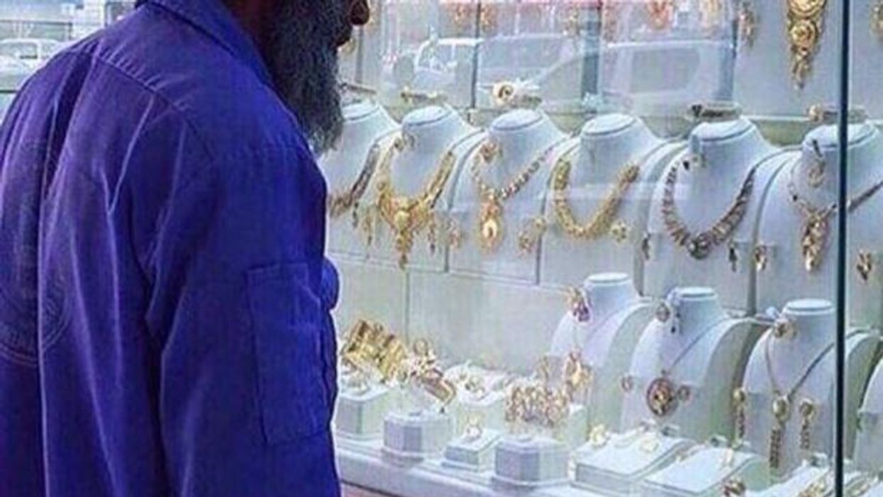 Cleaner mocked for staring longingly at jewellery gets the last laugh