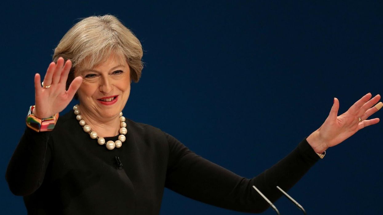 Theresa May found another completely meaningless phrase to replace 'Brexit means Brexit'