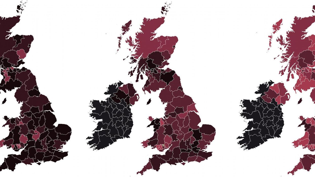 The hate map of the UK