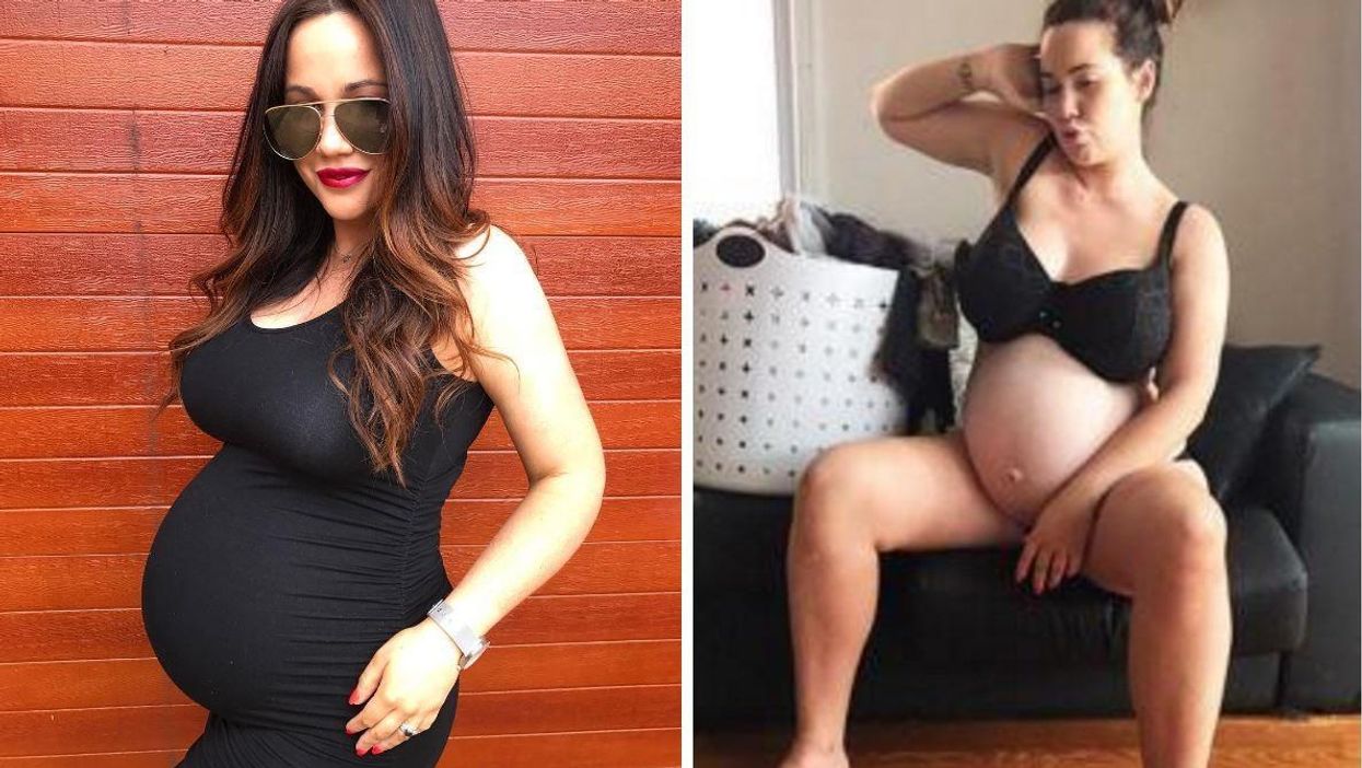 People love this woman's photographs about what it's really like to be pregnant