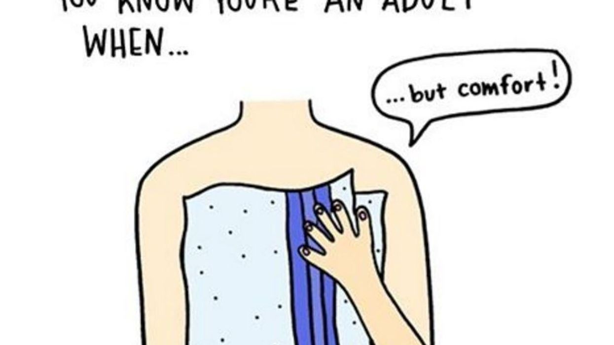 15 cartoons that sum up the little moments you realise you're an adult