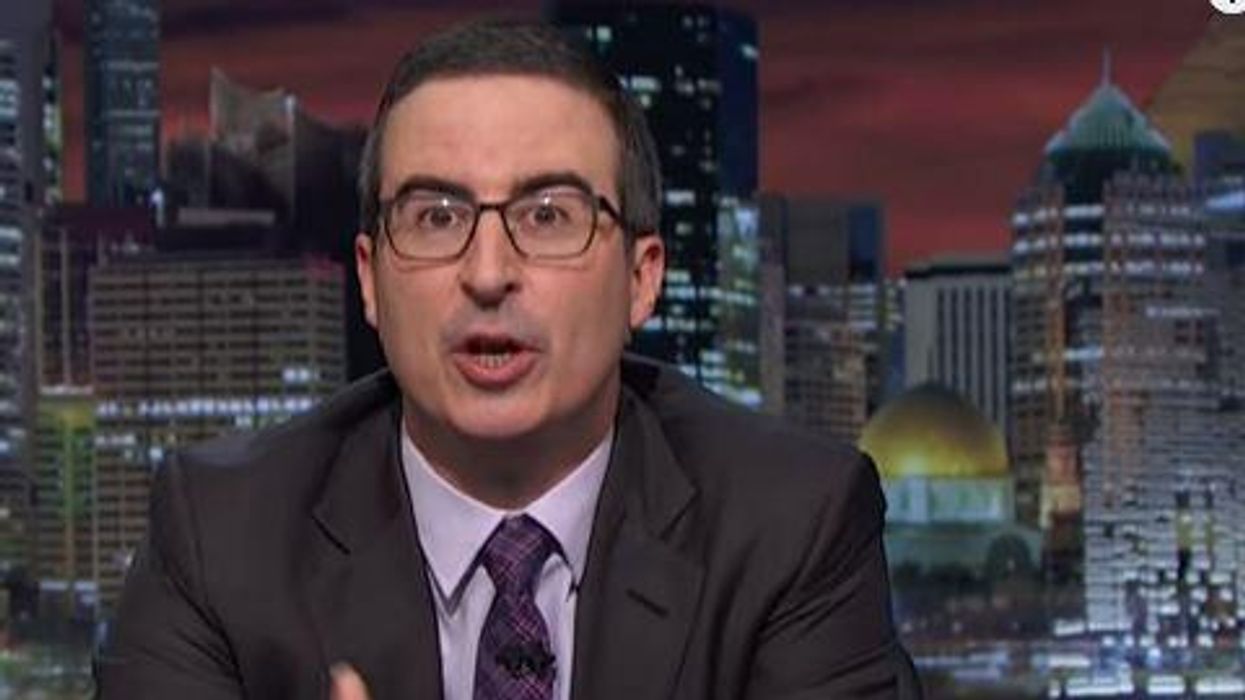 John Oliver explains why we shouldn't say everything is going to be OK