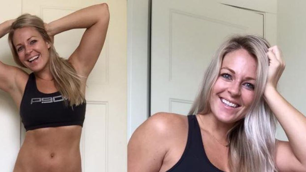 This woman's side-by-side photos are inspiring people to 'embrace themselves'