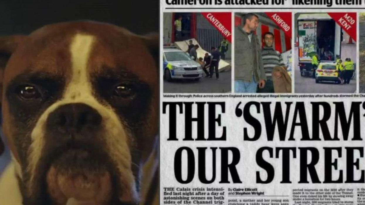 Mock Christmas ad tells John Lewis to stop promoting 'unity' while funding 'hate'