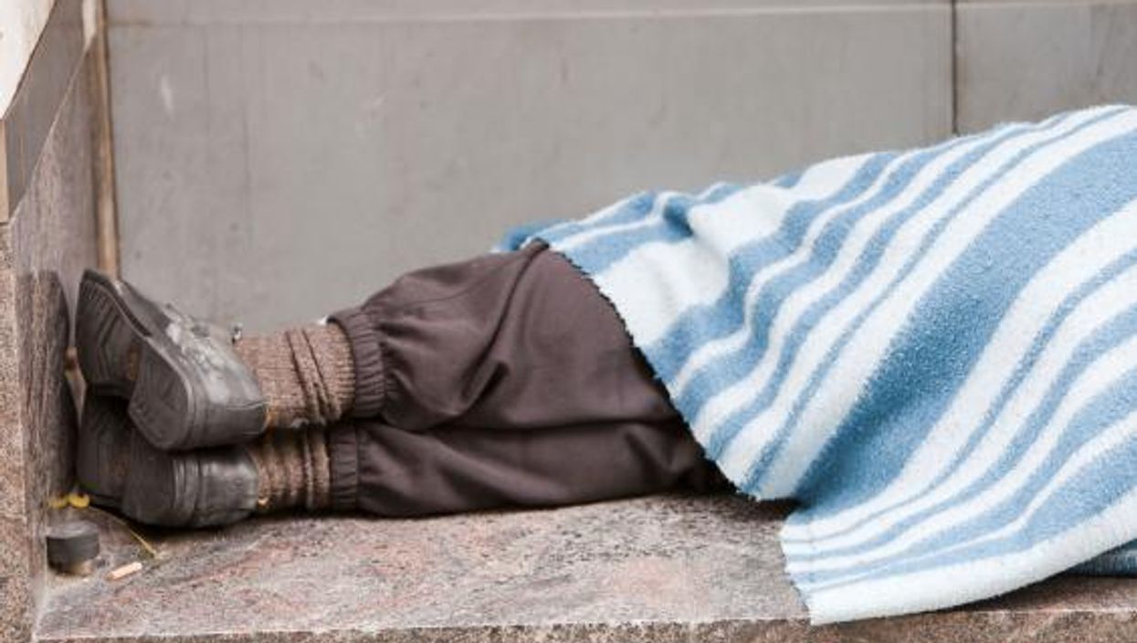 What to do if you see someone sleeping rough in the cold weather