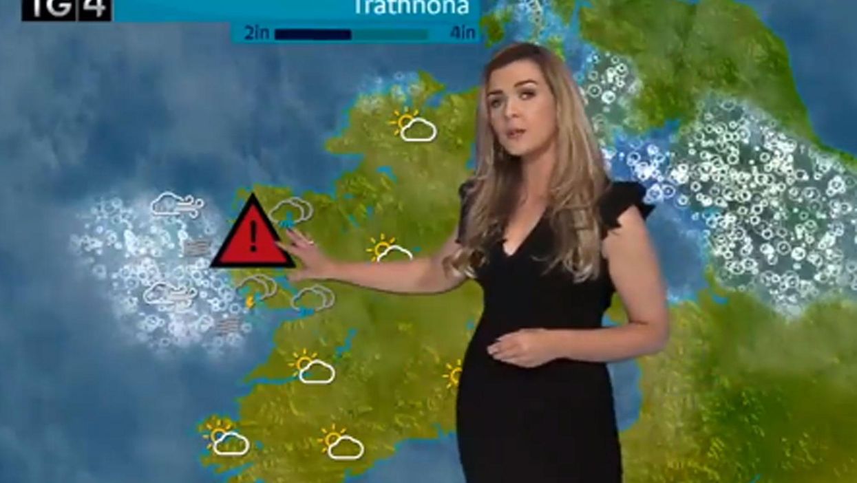 An Irish TV channel did the best Halloween trick live on air