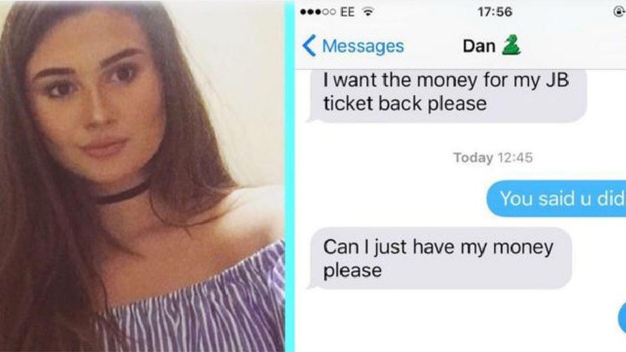 Man's petty request to his ex-girlfriend backfires horribly