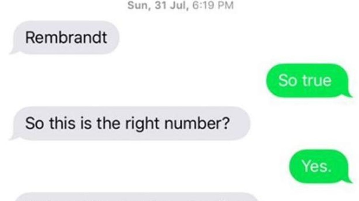 A girl keeps giving this guy's number out as her fake one. What he does next is brilliant