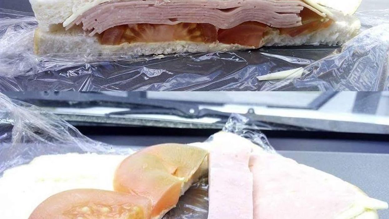 This bakery appears to have produced the most misleading sandwich in the world