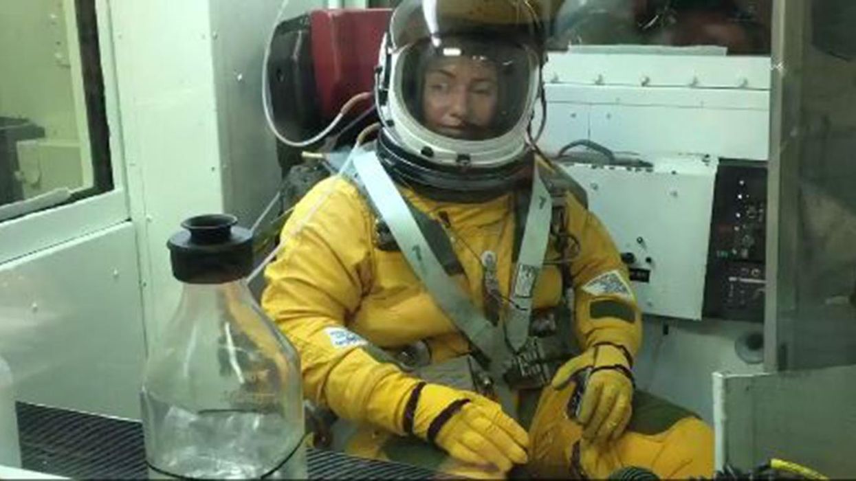 Man mansplains space to astronaut - then does the right thing and deletes his account