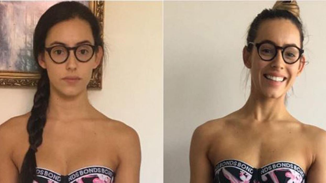 These side-by-side photos expose a major misconception about dieting