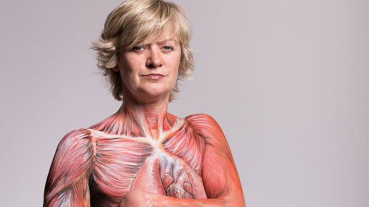This quadruple amputee posed nude to shine a light on organ donation