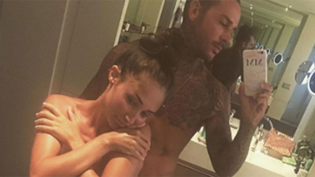 A couple from Towie took a naked selfie and people don't know what to say