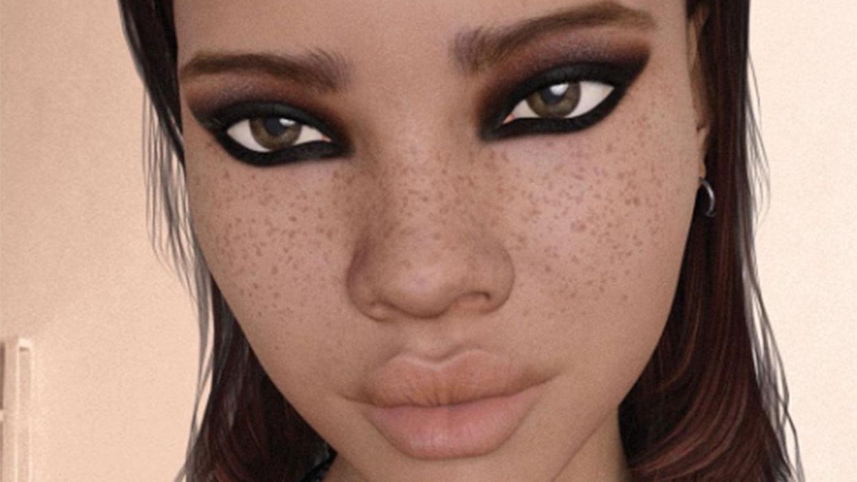 No one can decide if the woman in this Instagram account is real or not